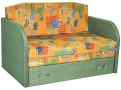 Юлечка с мягкими подлокотниками детский диван